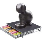 Porte caf capsules tiroir de rangement capsules accessoire pour dolce gusto distributeur pour 36 capsules ...