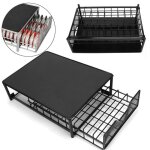 Porte capsules cafe 54 présentoir tiroir support distributeur rangement 34 * 25 * 10cm - zoo Porte capsules cafe 54 présentoir tiroir support distributeur rangement 34 * 25 * 10cm - zoo