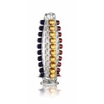 Porte - capsules - krups - nespresso - tournant - 40 unités - métal chrome Porte - capsules - krups - nespresso - tournant - 40 unités - métal chrome