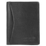 Porte carte luxe homme cuir vritable leonardo verrelli simple - 3020034 - 001
