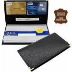 Porte chquier et cartes cuir correspondance homme femme - addicte store - noir - adulte - mixte