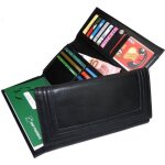 Tout en un porte chquier portefeuille femme couleurs au choix mar