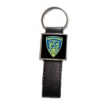 Porte - cl�s acier - simili cuir classic rugby - asm clermont auvergne
