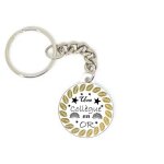 Porte cl� badge une coll�gue en or id�e cadeau personnalis�