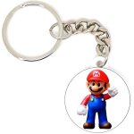 Porte cl� badge retro gaming nintendo mario bros id�e cadeau personnalis�