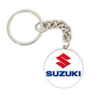 Porte cl badge suzuki moto biker ide cadeaux logo personnalisation gsxr bandit