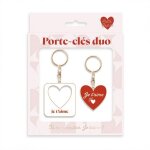 Porte - cl�s duo c?urs je taime