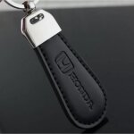 Porte cl�s cl� pour honda (simili cuir et surpiq�re) jazz accord civic nsx crv rx hrv cbr