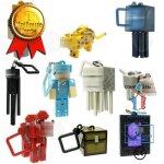 Porte - cl�s minecraft mc p�riph�rique �p�e lampe de mineur pendentif en plastique - confozen - 10 mod�les ...