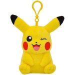 Porte - cl peluche pokmon pikachu sourire clin d?il 15 cm