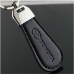 Porte cls pour toyota - yaris aygo rav4 auris prius verso - simili cuir avec surpiqre - 12 cm - design ...