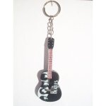 Porte clef forme guitare acoustique the beatles