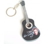 Porte clef en forme de guitare hommage elvis presley