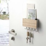 Porte clef mural - non spcifi - modle non spcifi - 5 crochets - fixation murale - design contemporain ...