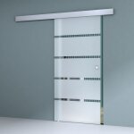Porte coulissante int�rieur 1025 x 215cm sogood amalfi ts11h - 1025 msmg porte glissante avec bandes ...