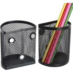 Porte crayon - non spcifi - magntique - noir - rangement pratique - design lgant