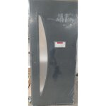 Porte dentree acier vitree luna gris anthracite ral 7016 h215xl90 p gauche cotes tableau