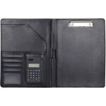 Porte documents portfolio dossier de confrence a4 avec calculatrice bloc note en cuir pu organiseur ...