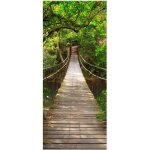 Porte effet 3d - autocollant trompe l?il pour porte - d�coration pour porte cuisine salon chambre salle ...