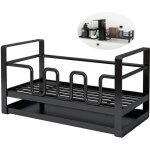 Porte eponge evier cuisine organisateur rangement evier cuisine pour brosse de nettoyage gouttoir avec ...