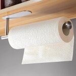 Porte essuie tout auto - adhsif acier inoxydable supports pour papier essuie - tout en drouleur porte ...