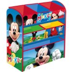 Porte - jouets 6 bacs mickey mouse