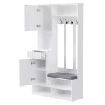 Porte - manteau - banc de chaussures et pat�res - vestiaire entr�e&penderie - tiroirs - meubles d?entr�e ...