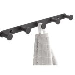 Porte manteau mural porte - serviettes crochet acier inoxydable patres dans la salle de bain chambre ...
