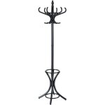 Goplus porte - manteau sur pied h. 184cm avec 12 crochets en bois massif support manteau / parapluie ... Goplus porte - manteau sur pied h. 184cm avec 12 crochets en bois massif support manteau / parapluie ...