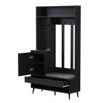 Porte - manteau - banc de chaussures et pat�res - vestiaire entr�e&penderie - tiroirs - meubles d?entr�e ...