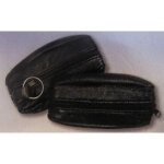 Porte monnaie - biesse - cuir véritable - noir - 11 x 7. 5 cm - double poche avec fermeture éclair Porte monnaie - biesse - cuir véritable - noir - 11 x 7. 5 cm - double poche avec fermeture éclair