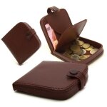 Porte monnaie cuvette homme femme en cuir
