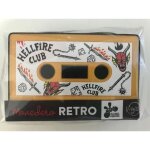 Porte monnaie - stranger things - jaune - 10 x 7 cm - enfant - noir