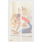 Porte moustiquaire magn�tiquerideaux toile insect ecranrideau de porte en fibre de verrepour couloirs ...