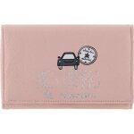 Porte - papiers voiture - dlp - juste mes cartes - rose - 10x1. 5x15cm - synthtique