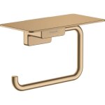 Hansgrohe porte - papier wc avec tablette bronze bross addstoris