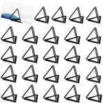 Porte photo pince - non spcifi - 24pcs - mtal - noir - 21 x 24 mm