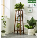 Porte plante en bambou - etagère à fleurs 32x32x100cm echelle intérieur pour sallon chambre bureau Porte plante en bambou - etagère à fleurs 32x32x100cm echelle intérieur pour sallon chambre bureau