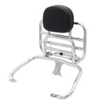 Porte pliable bagages pour vespa gts 300 / 250 / 125 08 - 22 arri�re chrome