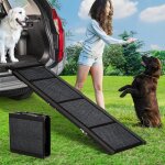 Porte - rampe pliable portable - anti - d�rapante&poign�es lat�rales - 71 * 17inch - escalier pour chiens ...