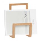 Porte - revues - wadiga - mural en chne fsc - design pur - rangement lgant - intrieur