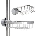 Porte savon douche etagere douche sans percagerangement douche sans percage pour barre de foucheporte ... Porte savon douche etagere douche sans percagerangement douche sans percage pour barre de foucheporte ...