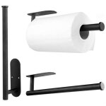 Porte sopalin porte - mouchoirs en acier inoxydable porte - serviettes porte rouleau auto - adh�sif ou ...