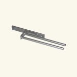 Porte torchon cuisine coulissant 2 branches - accroche torchon liam