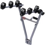 Porte - vlos arrire - driver - modle universel - acier laqu - charge max 300 kg - 3 vlos