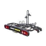 Porte - vélo modulable pour 4 vélos - buzzrack - twinbuzz - noir - métal - fixation sur attelage Porte - vélo modulable pour 4 vélos - buzzrack - twinbuzz - noir - métal - fixation sur attelage