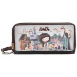 Portefeuille - anekke - gris - souple - synth�tique - �l�gant et pratique