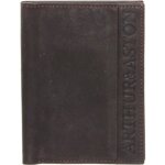 Portefeuille arthur et aston en cuir - marron - souple - homme - chtaigne