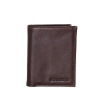 Portefeuille arthur et aston en cuir ref ast42564 - j - chata�gne - orange - 10 * 12 * 2