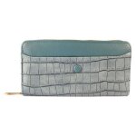 Portefeuille cham cham pour femme en synth�tique bleu format horizontal �l�gant